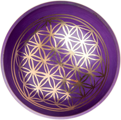 Tibetan Singing Bowl — Magenta Moment | 3.5 Inch