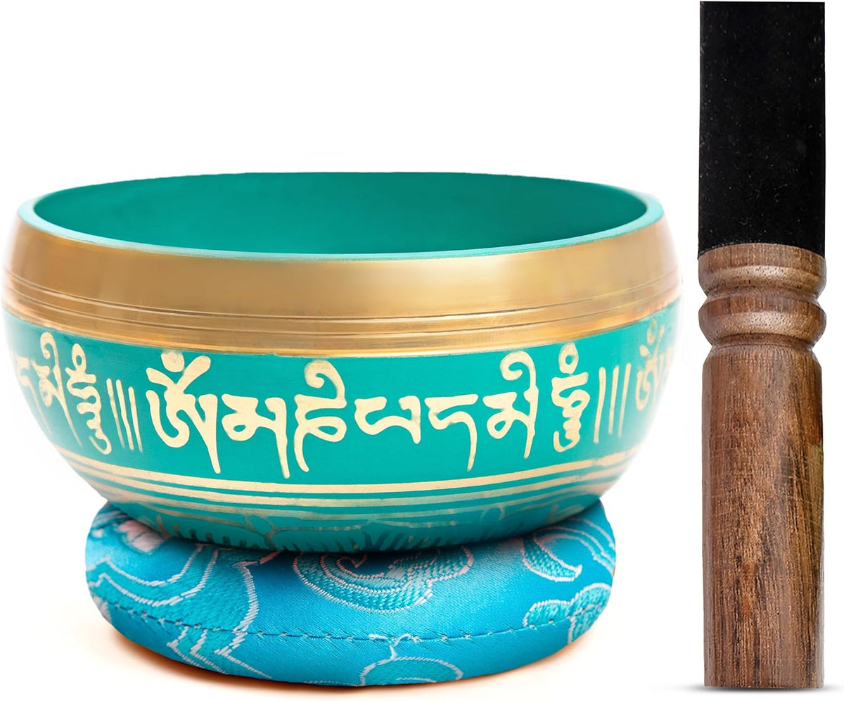 Tibetan Singing Bowl — Magenta Moment | 3.5 Inch