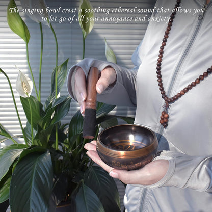 Singing Bowl & Tingsha Set — Ritual Harmony | 7 Pieces