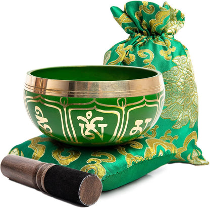 Tibetan Singing Bowl — Magenta Moment | 3.5 Inch