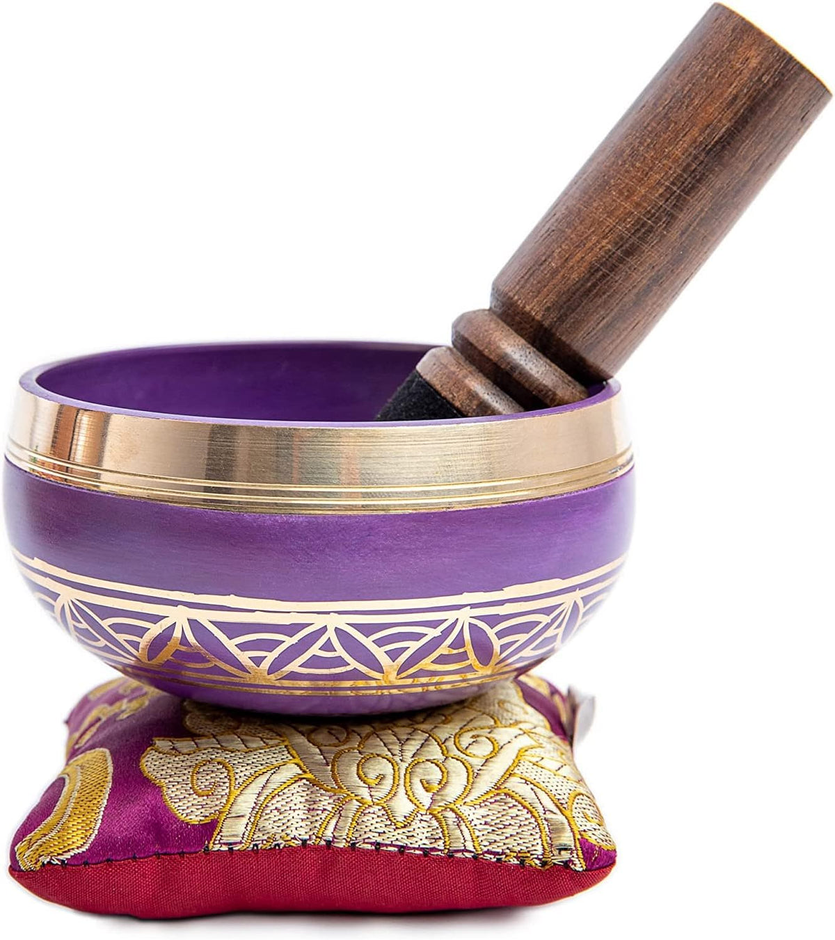 Tibetan Singing Bowl — Magenta Moment | 3.5 Inch