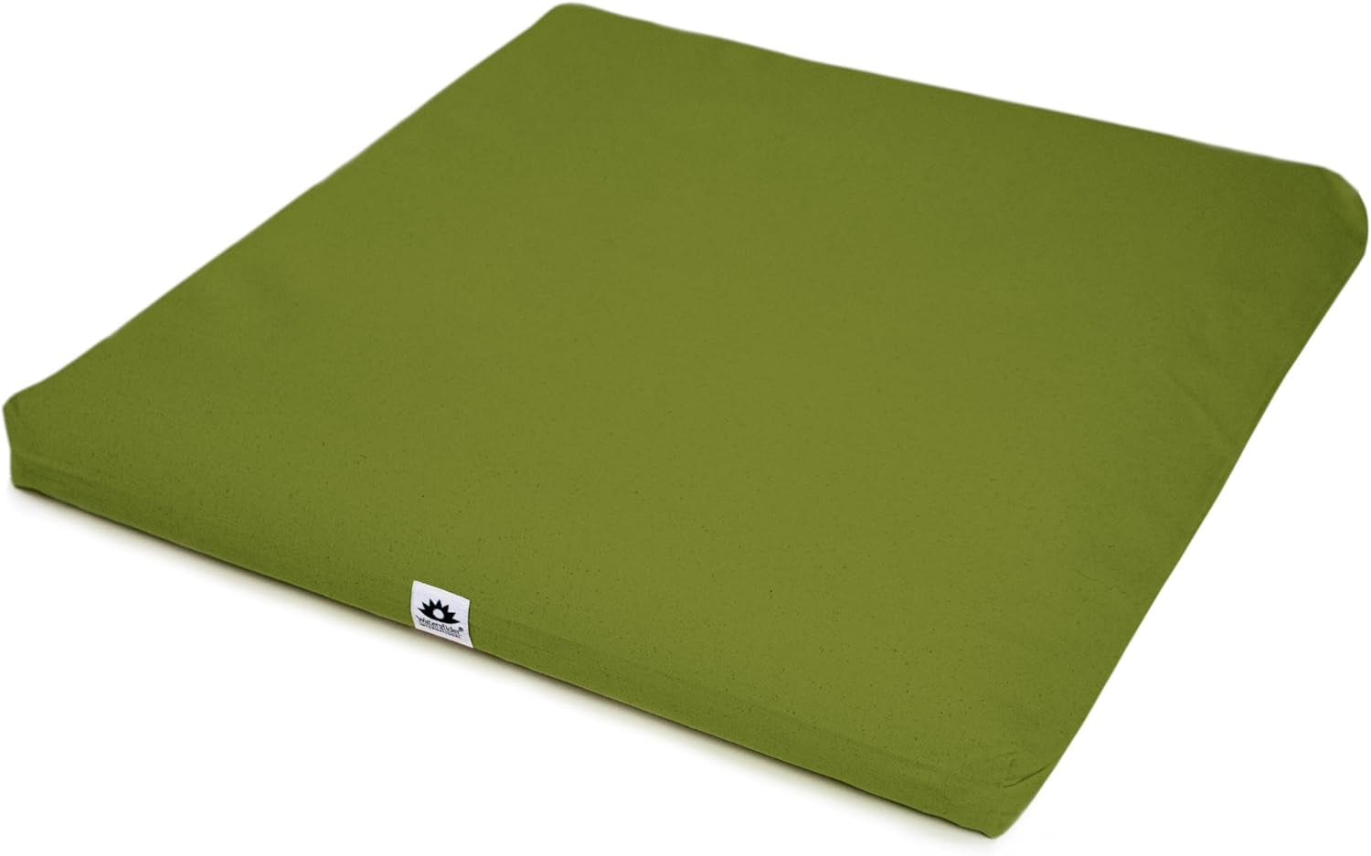 Eclipse Line Zabuton Meditation Cushion — 23" × 23"