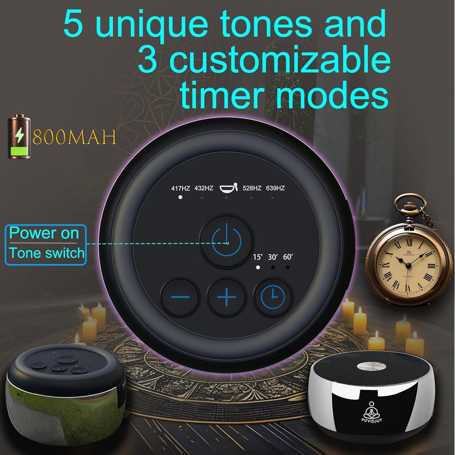 Meditation Sound Machine – Solfeggio Frequency Generator