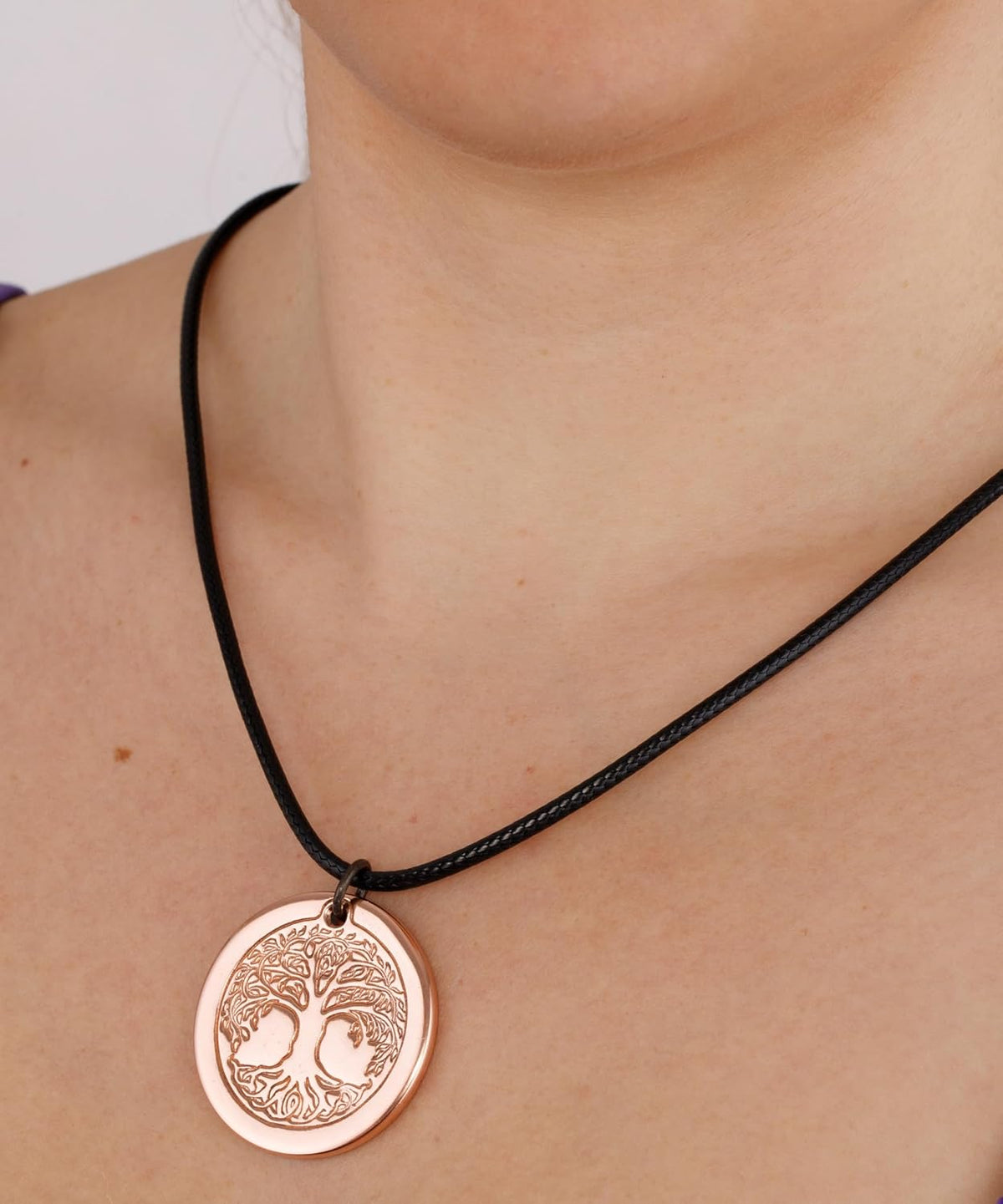 Pure Copper Tree of Life Necklace