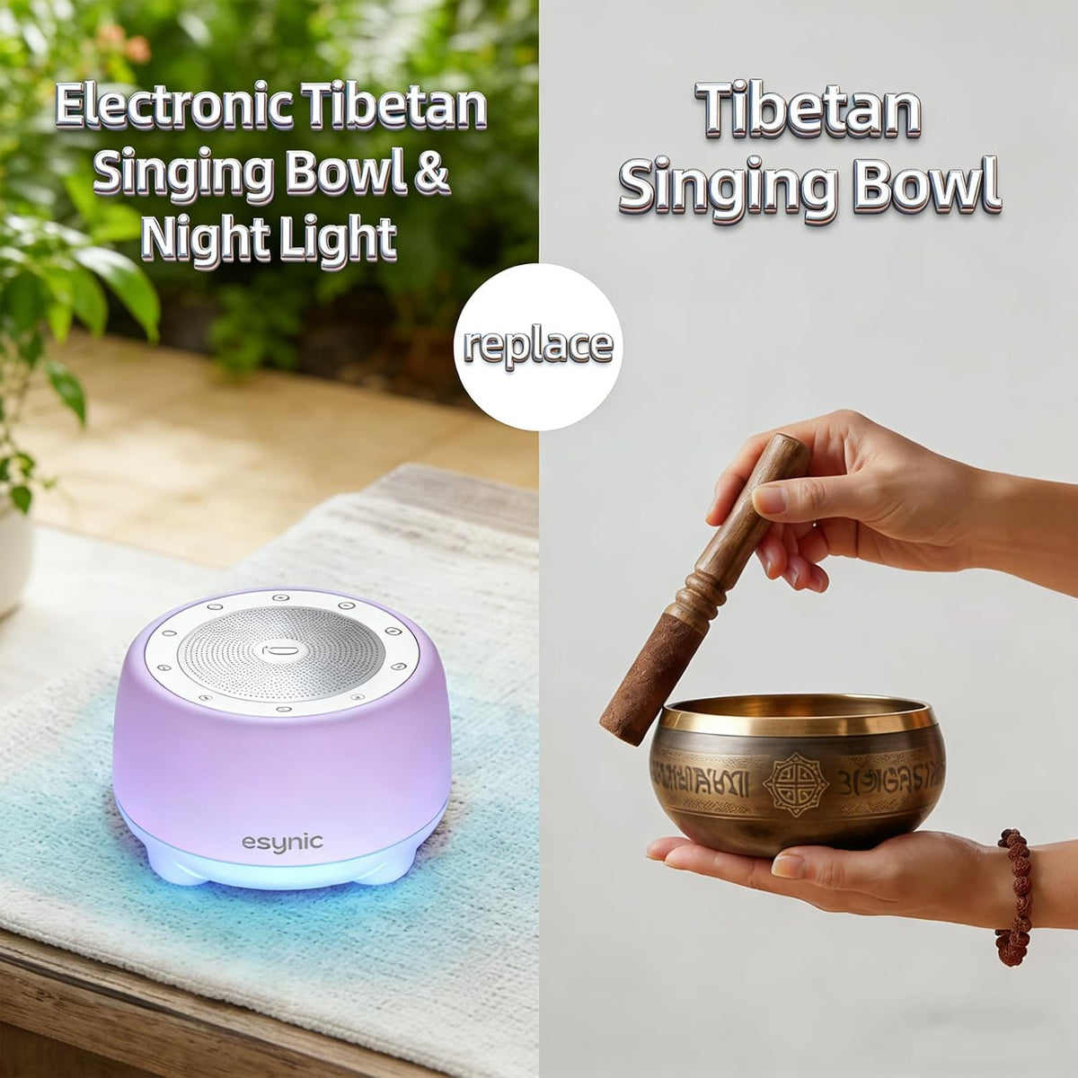 Electronic Sound Bowl — Light & Listen | 38 Sounds