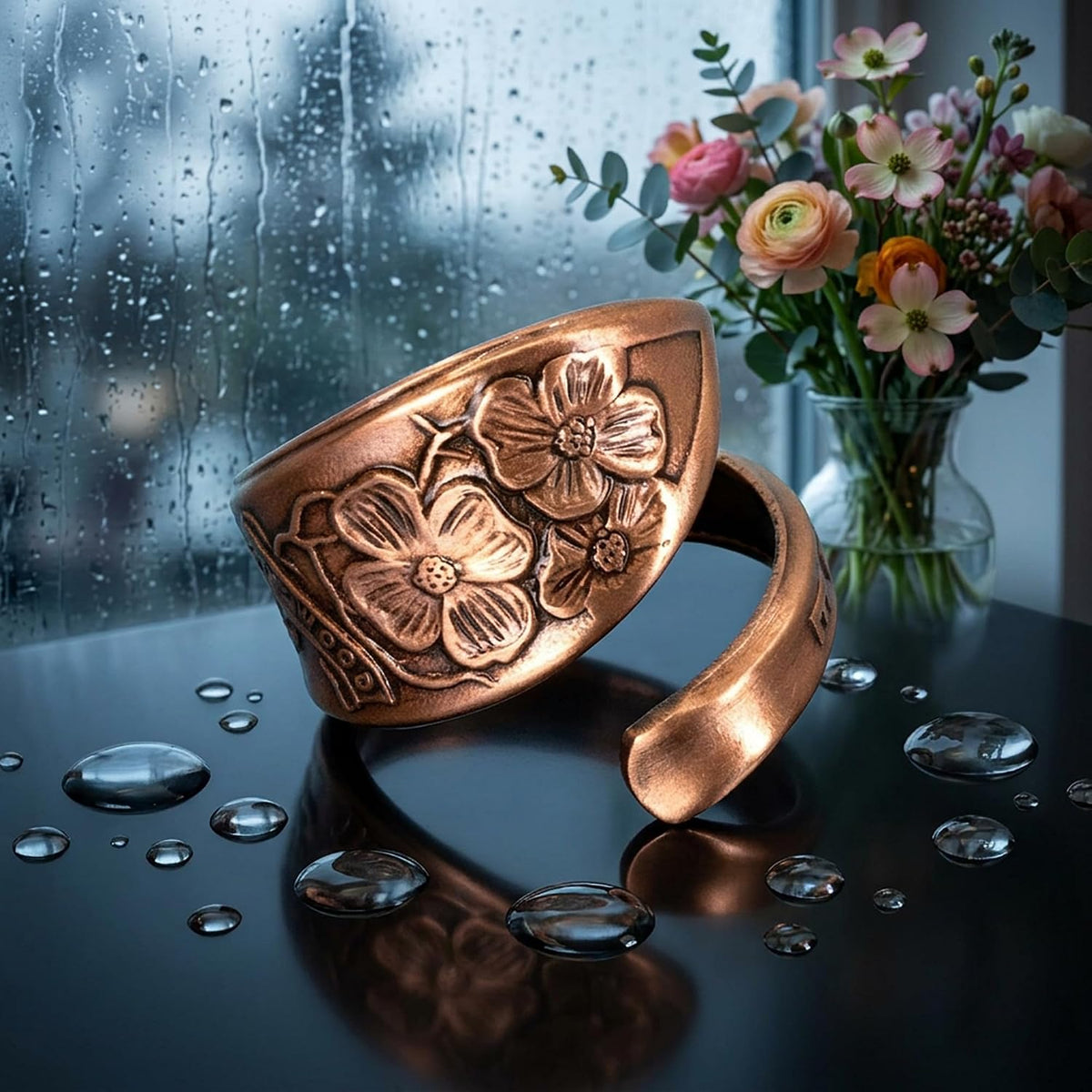 Copper Spoon Ring — Dogwood Story | Adjustable