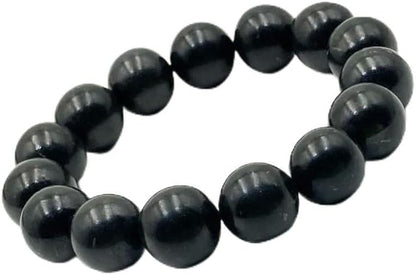Handcrafted Shungite Bead Bracelet