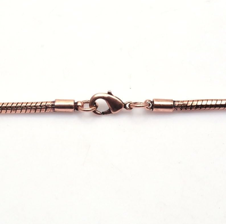 Pure Copper Chain Necklace — 16–32"