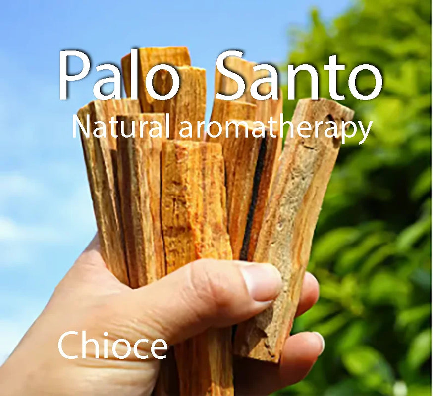Palo Santo Natural Incense Sticks — High-Resin Aromatherapy for Meditation, Cleansing & Sacred Rituals