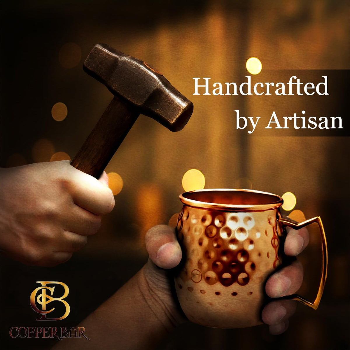 Copper Mug Gift Set — Gathered Warmth | 4 × 16 oz