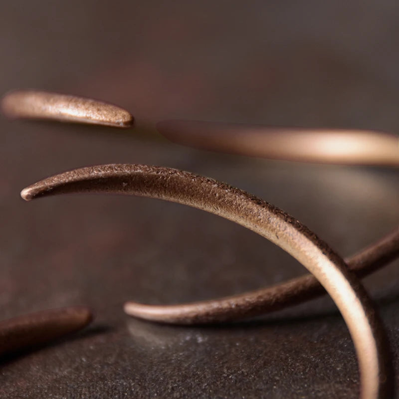 Timeless Copper Cuff of Energy & Protection