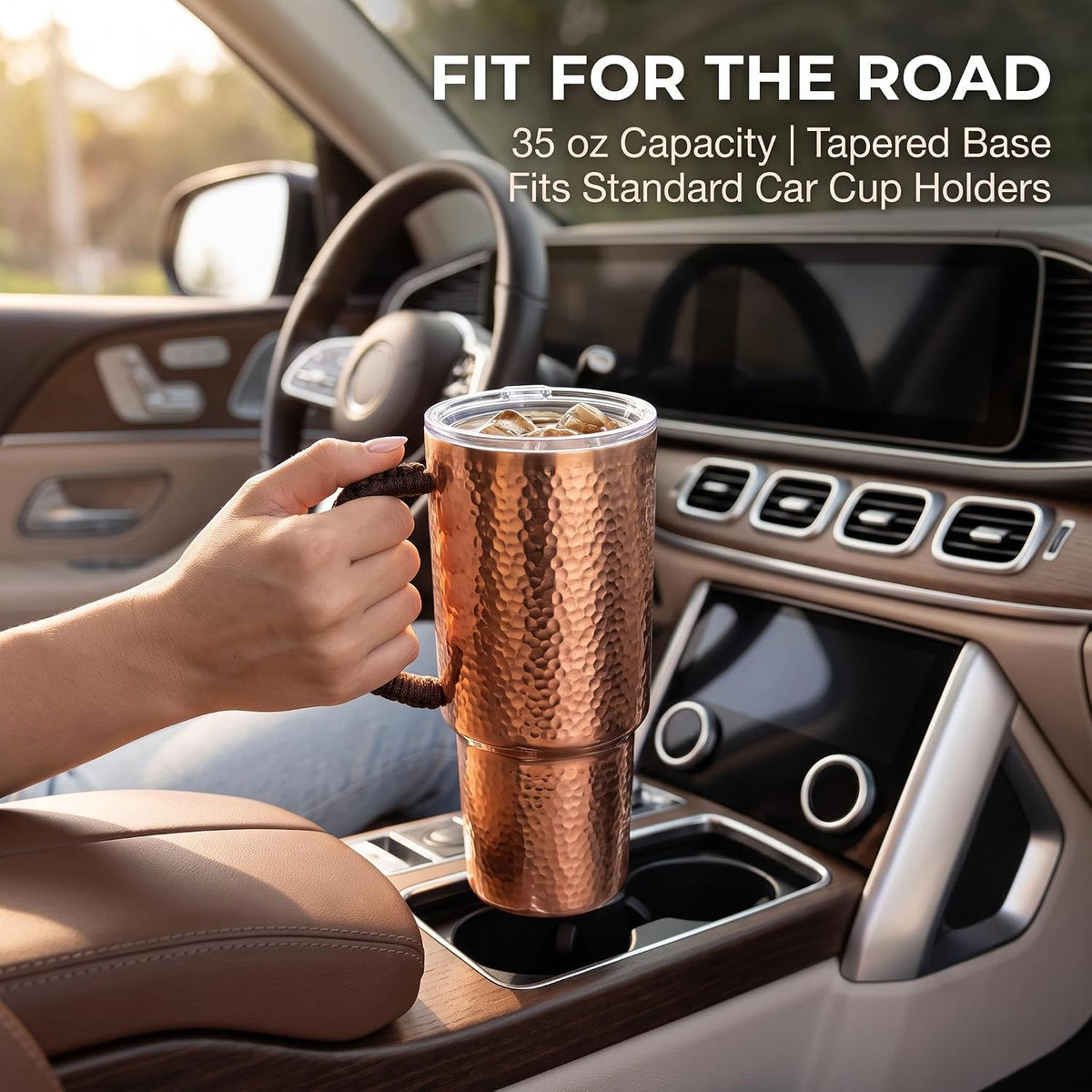 Copper Travel Tumbler — Open Horizon | 35 oz