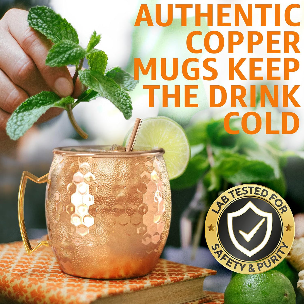 Copper Mug Gift Set — Shared Ritual | 2 × 16 oz