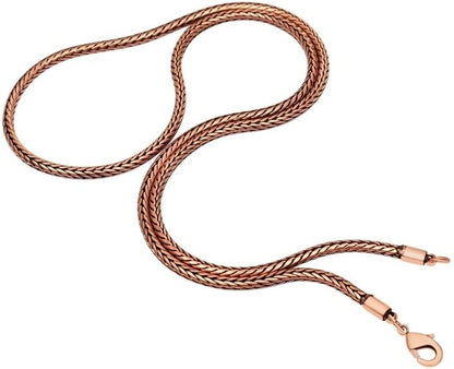Pure Copper Chain Necklace — 16–32"
