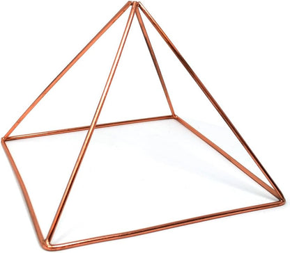 Solid Copper Giza Pyramid — 6"