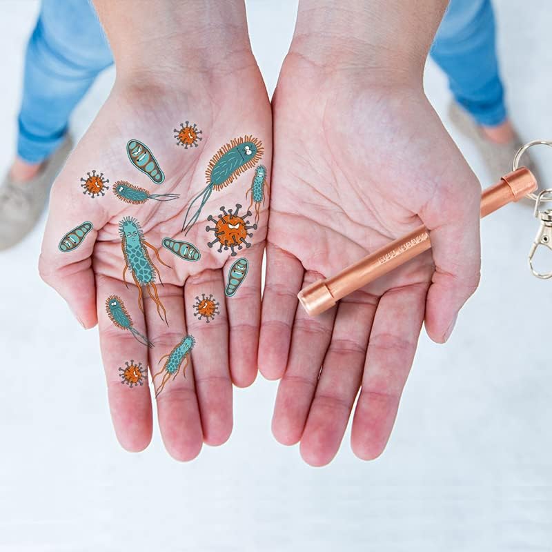 Copper Charm Necklace — 30"