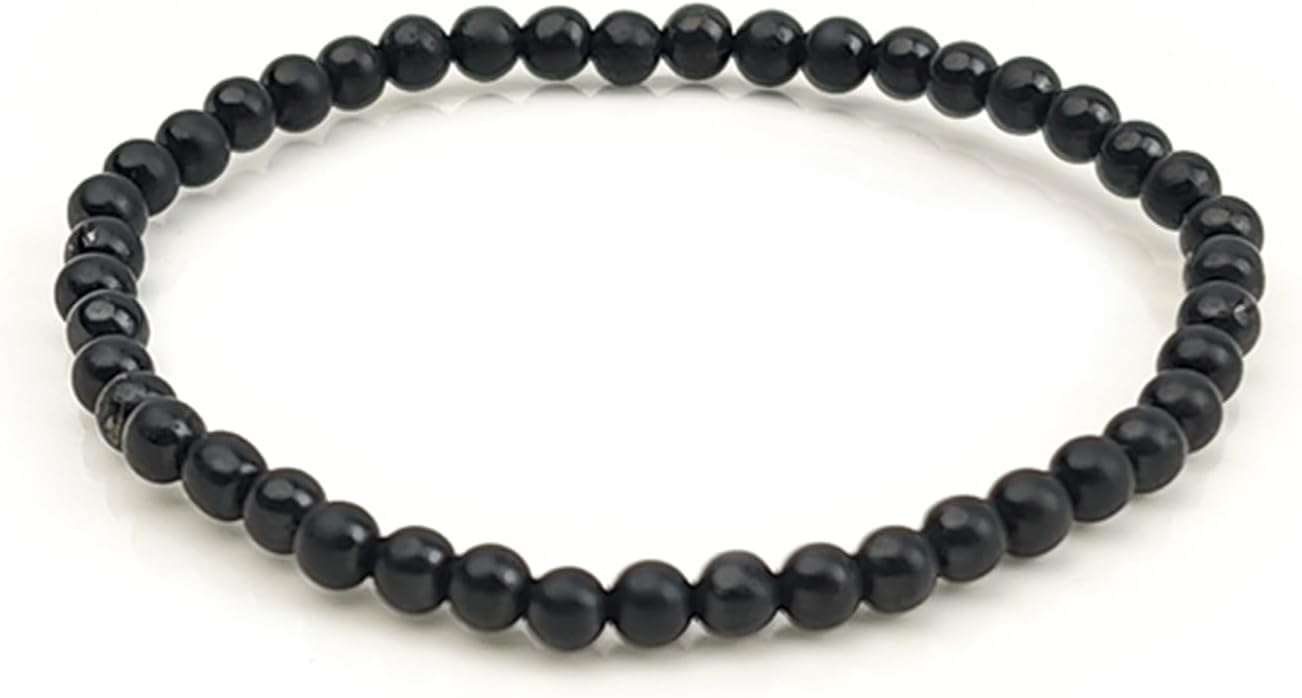 Handcrafted Shungite Bead Bracelet