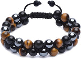 Triple Protection Stone Bracelet