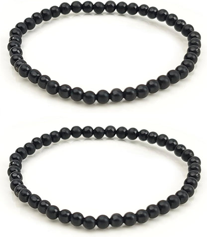 Handcrafted Shungite Bead Bracelet