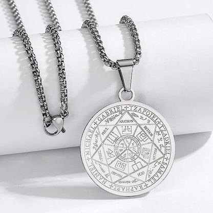Seal of the 7 Archangels Pendant — Spiritual Talisman for Divine Protection & Higher Guidance