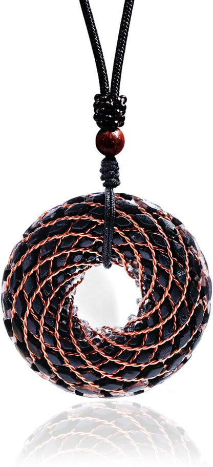 Rodin Coil & Orgone Pendant Necklace