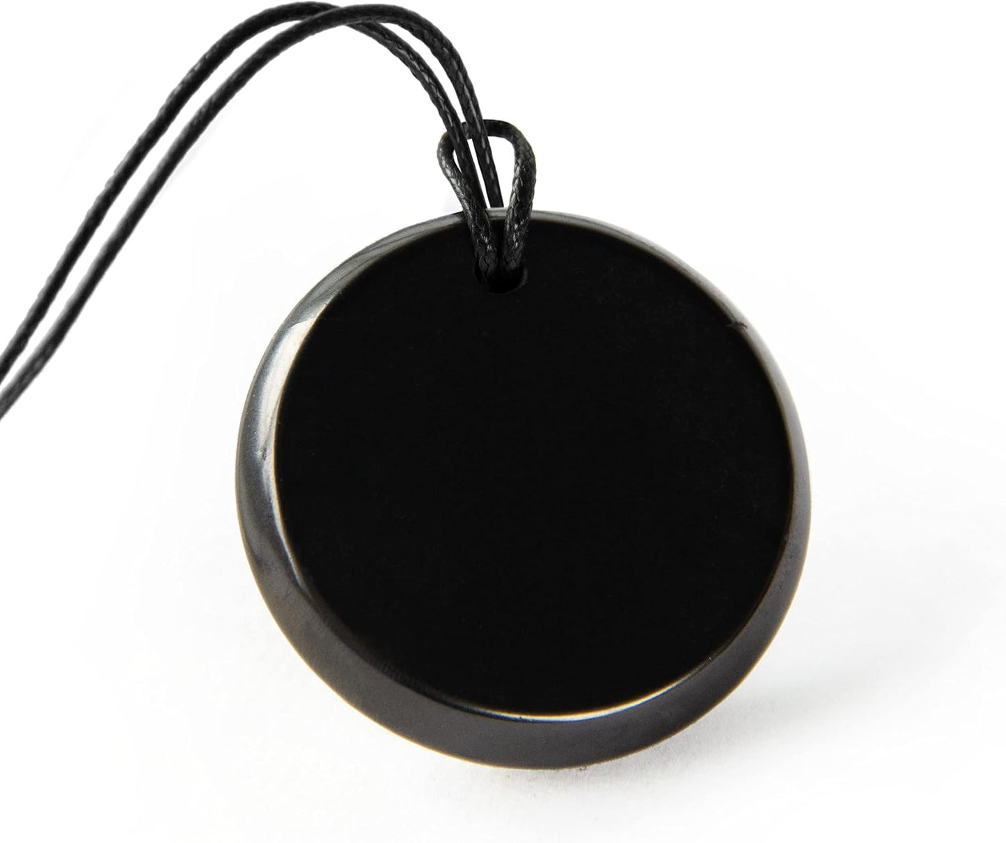 Round Shungite Pendant Necklace
