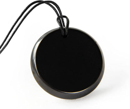 Round Shungite Pendant Necklace