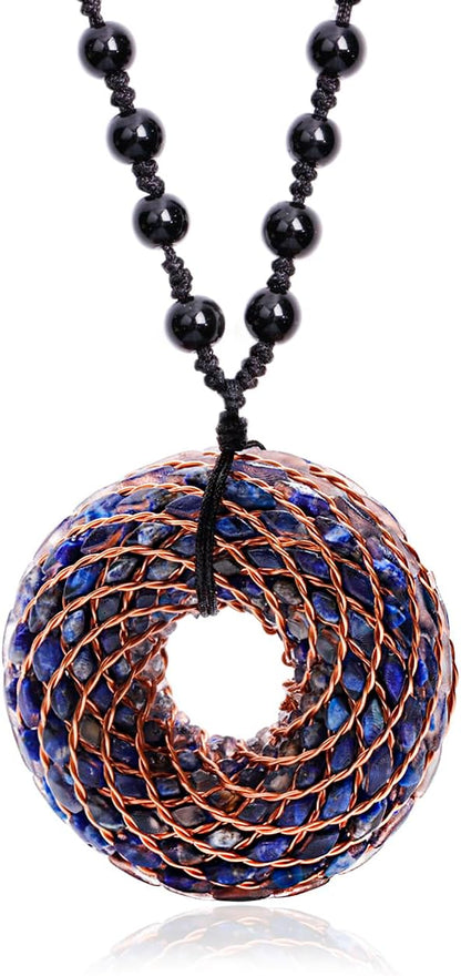 Rodin Coil & Orgone Pendant Necklace