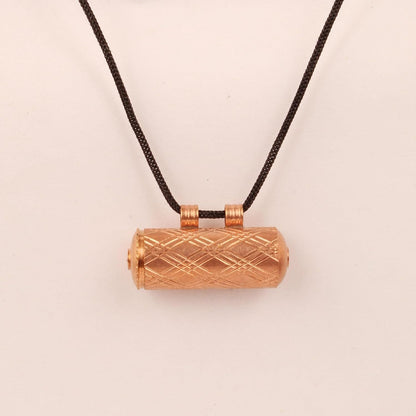 Pure Copper Taweez Amulet Necklace