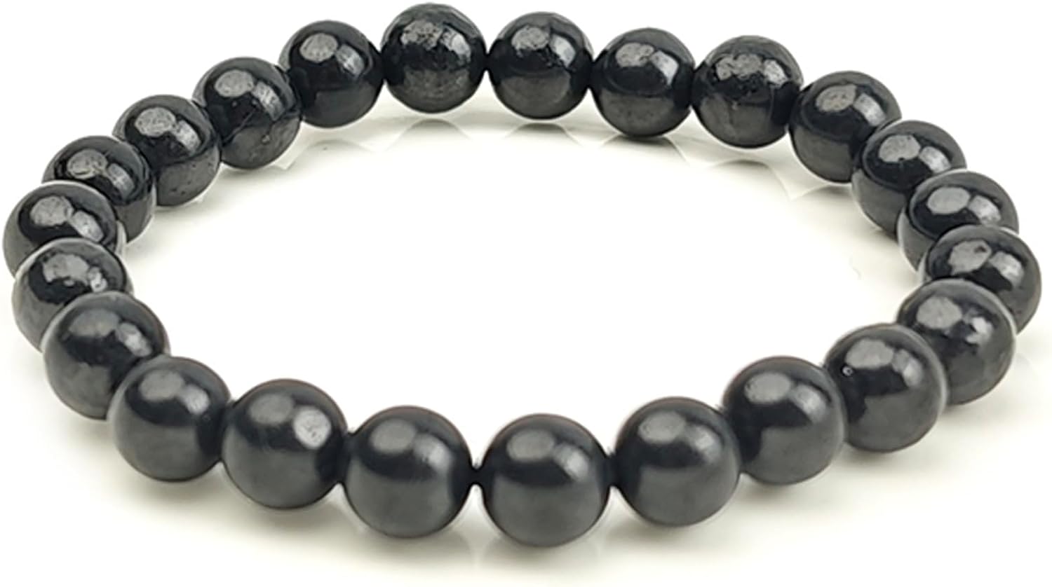 Handcrafted Shungite Bead Bracelet