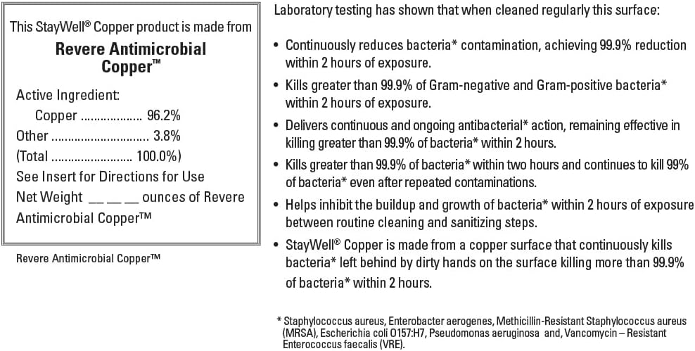 Copper Charm Necklace — 30"