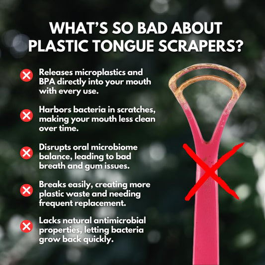 Pure Copper Tongue Scraper