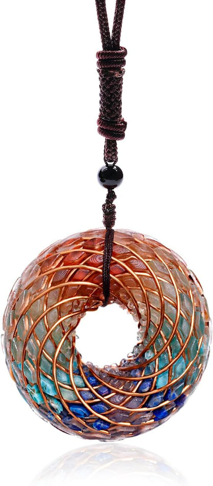 Rodin Coil & Orgone Pendant Necklace