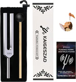 528 Hz Healing Tuning Fork Set with Reflex Hammer