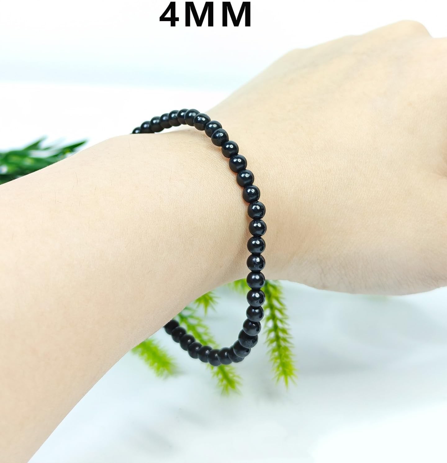 Handcrafted Shungite Bead Bracelet