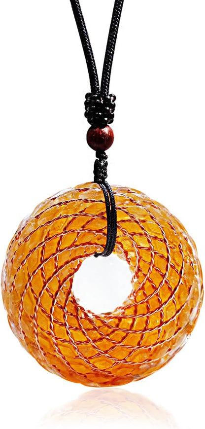 Rodin Coil & Orgone Pendant Necklace