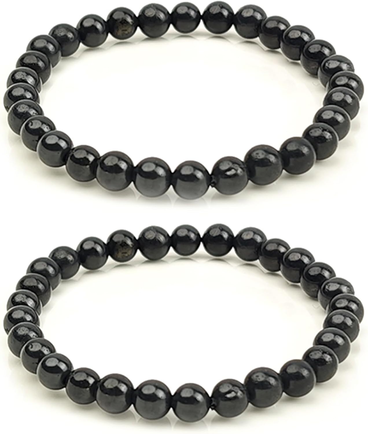 Handcrafted Shungite Bead Bracelet