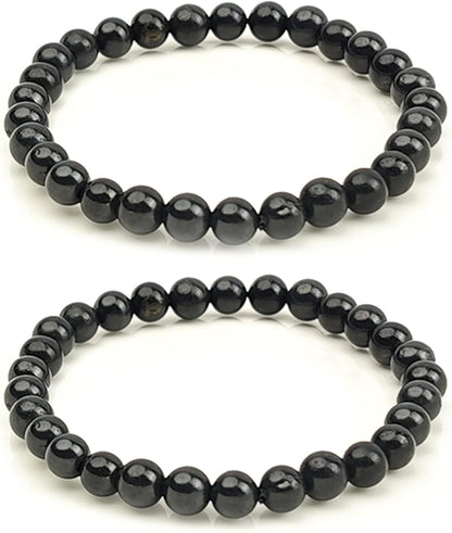 Handcrafted Shungite Bead Bracelet