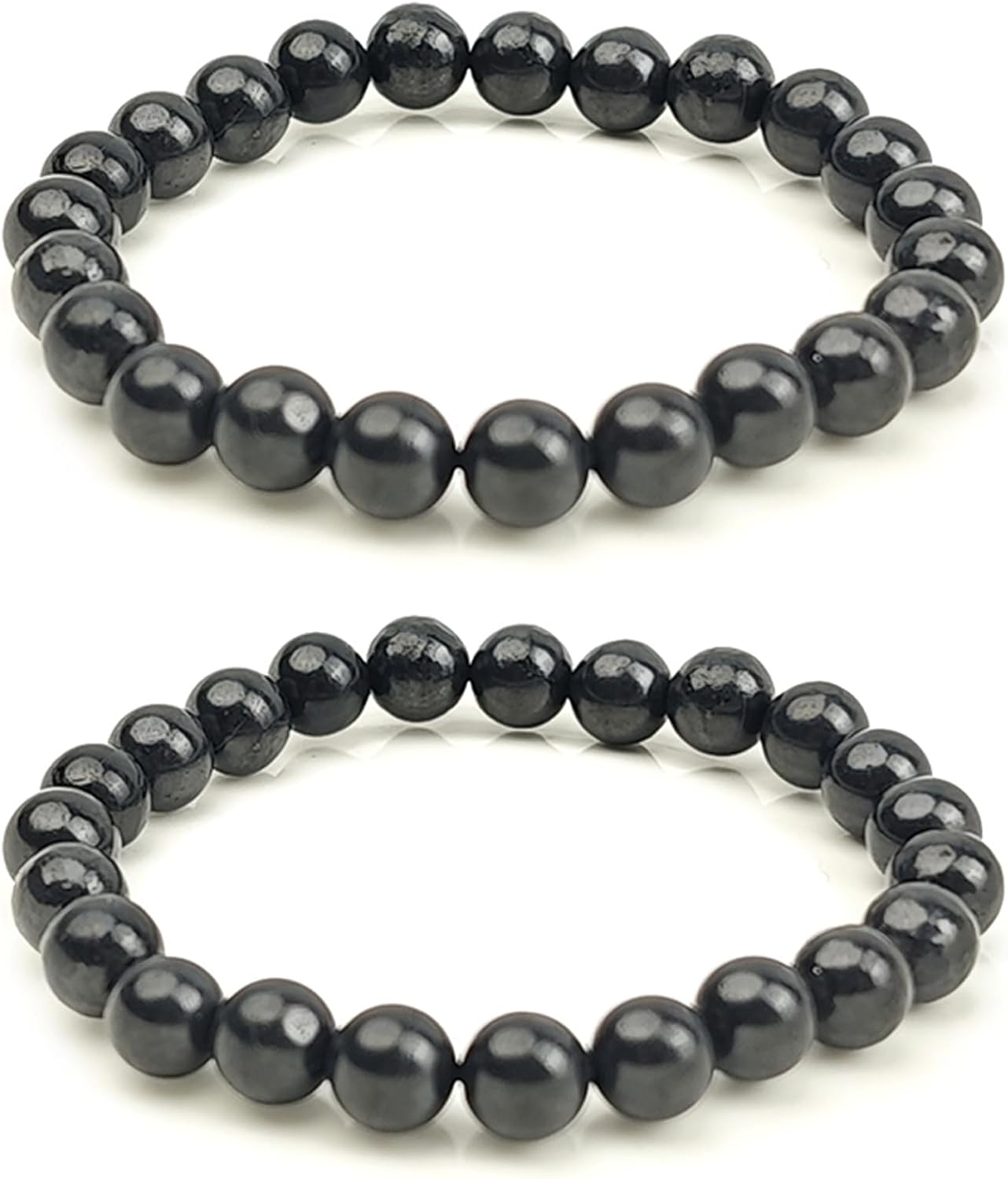 Handcrafted Shungite Bead Bracelet