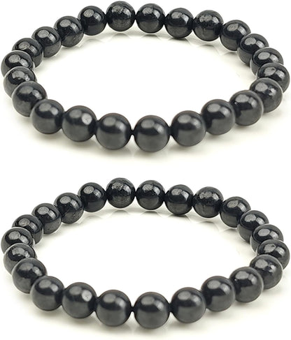 Handcrafted Shungite Bead Bracelet