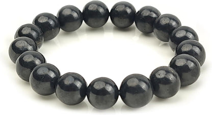Handcrafted Shungite Bead Bracelet