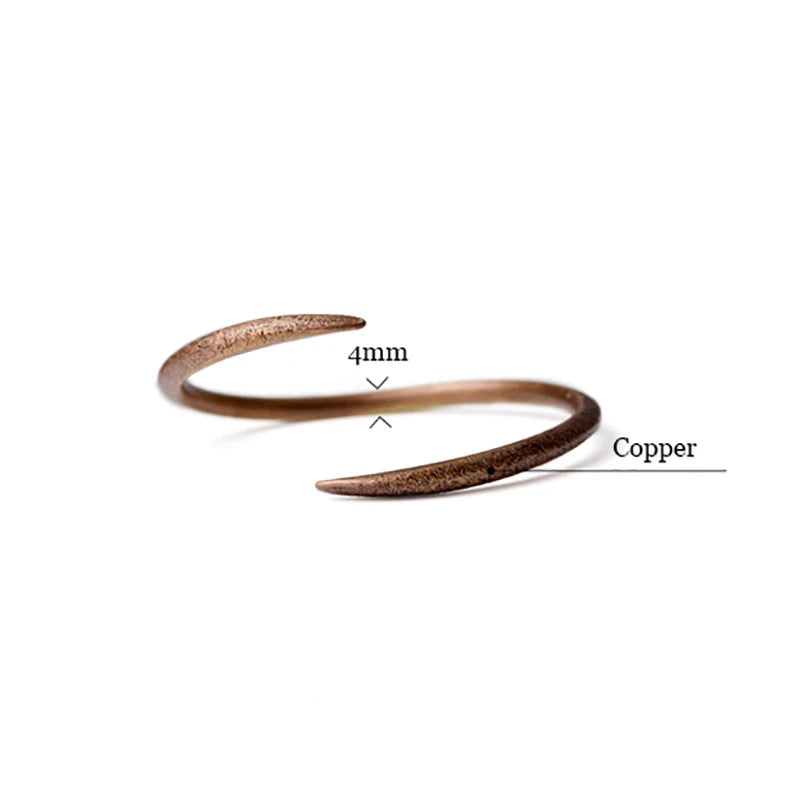 Timeless Copper Cuff of Energy & Protection