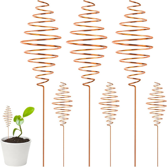 Ether Antennas for Plants – 6 Copper Electroculture Stakes for Growth & Abundance
