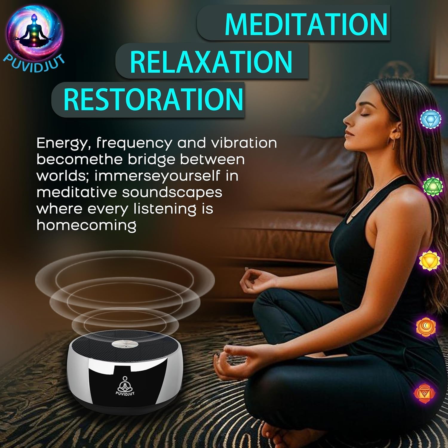 Meditation Sound Machine – Solfeggio Frequency Generator