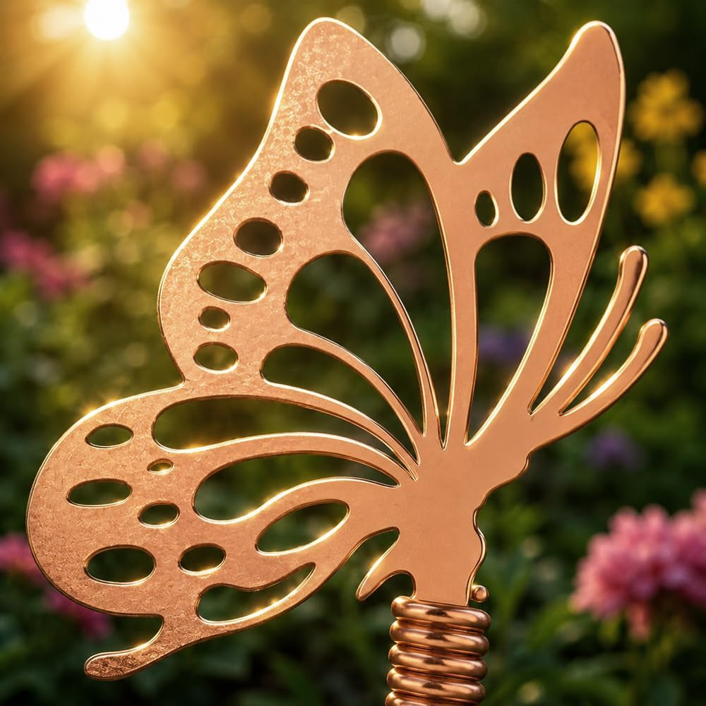 Copper Butterfly Garden Antennas — Butterfly Garden | Set of 3