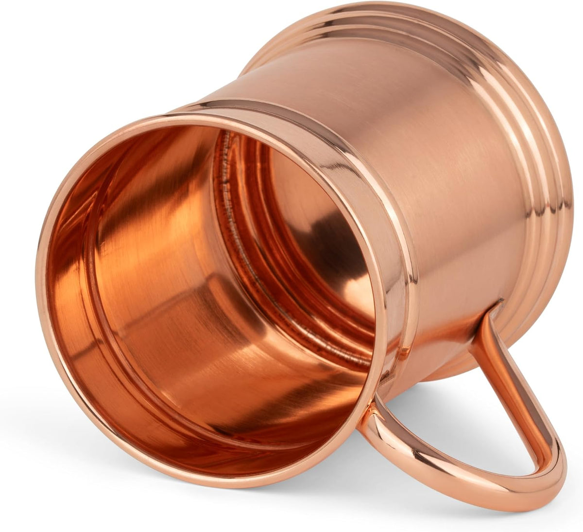 Hammered Copper Tankard — Forged Warmth | 22 oz