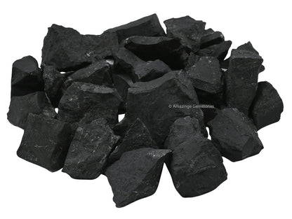 Premium Raw Shungite Stones – Natural Crystal Rocks