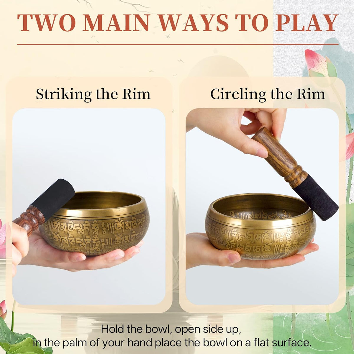 Brass Singing Bowl — Buddha Resonance | 5 Inch