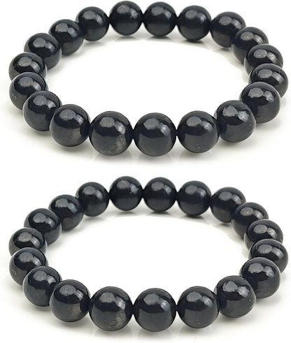 Handcrafted Shungite Bead Bracelet