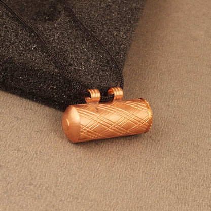 Pure Copper Taweez Amulet Necklace